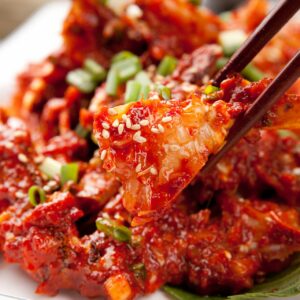 vl recipe korean style spicy lions mane mushroom stir fry gochujang sesame 1a e1680207083957